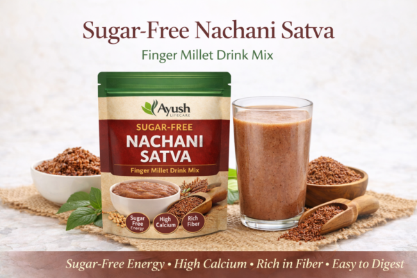 ayush lifecare sugarfree nachni satva